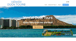 Desktop Screenshot of hawaiiducktours.com